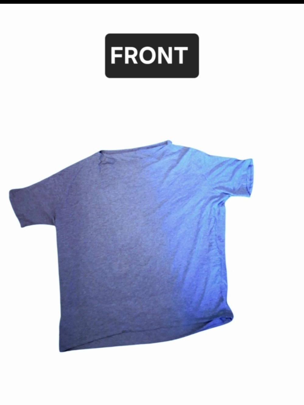 lululemon athletica Women's Short Sleeve Tee - Heather Blue, Like New